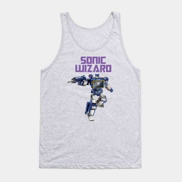 Sonic Wizard Tank Top by Super Secret Villain